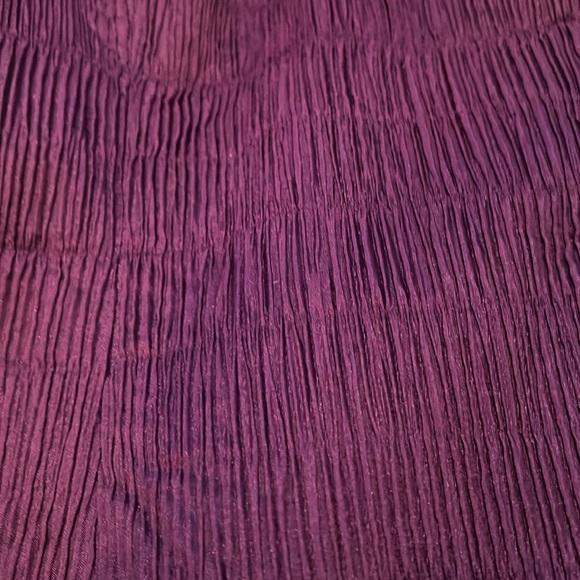 Flores&Flores sleeveless top and jacket set. Size 6. Deep purple. - Picture 6 of 10